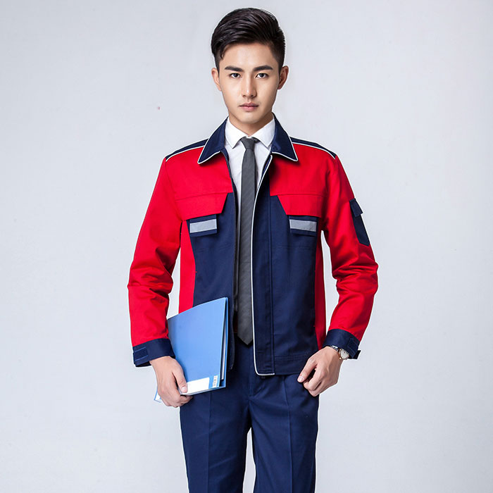 快遞物流工作服 反光條工作服定做JL-QD391